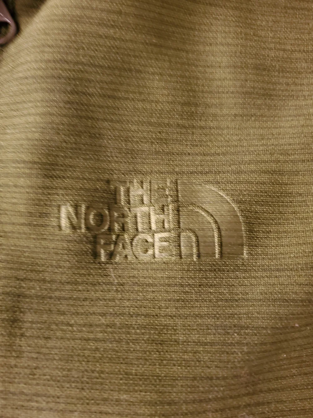 The North Face VaporWick Full Zip Hoodie Mens M Olive Green